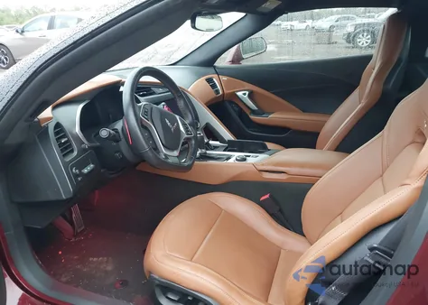 2016 Chevrolet Corvette Stingray Z51 из США, поврежденный, VIN 1G1YM2D76G5117680